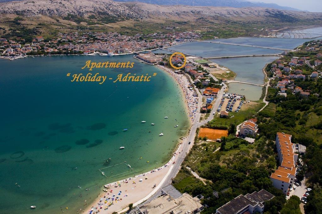 Studio Holiday Adriatic Pag Town Quarto foto